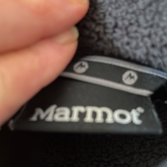 Marmot Zip Up Fleece Lined Jacket With Hood - Picture 6 of 8
